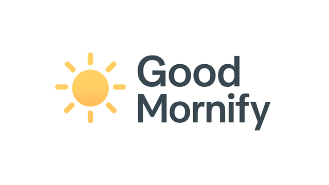 Good Mornify logo
